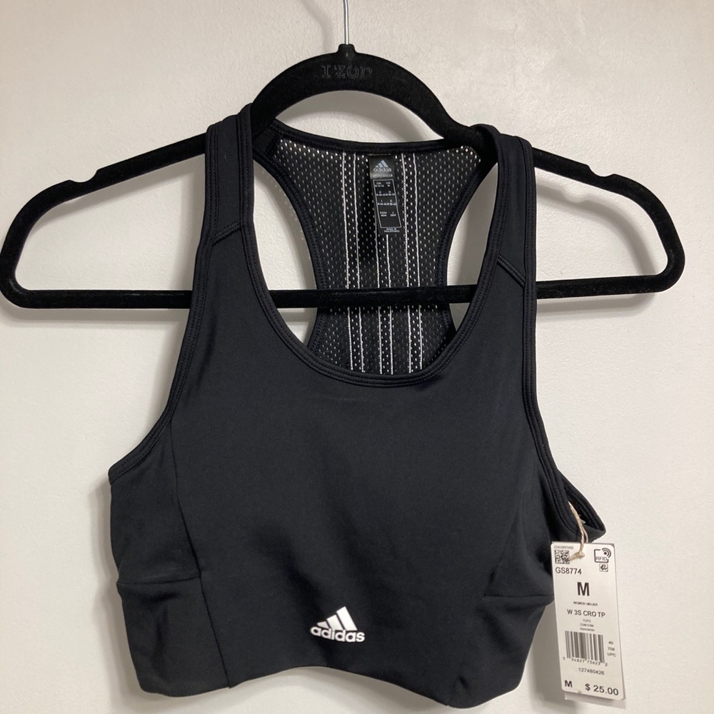 Black Adidas Sports Bra